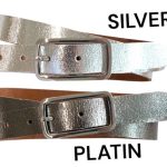 ceinture argentée femme