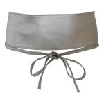 ceinture argentée femme