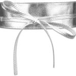 ceinture argentée femme