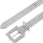 ceinture argentée femme
