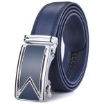 ceinture bleu marine homme