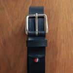 ceinture bleu marine homme