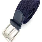ceinture bleu marine homme