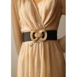 ceinture boucle dorée