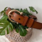 ceinture boucle dorée