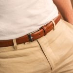 ceinture cognac