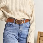 ceinture cognac