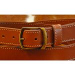 ceinture cuir homme artisanale