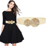 ceinture élastique femme pour robe