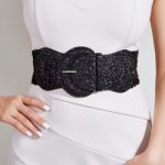 ceinture élastique femme pour robe