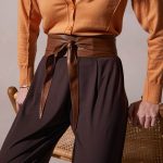 ceinture femme cuir marron