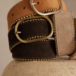 ceinture femme cuir marron