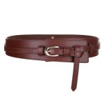 ceinture femme cuir marron