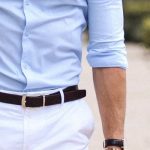 ceinture fine homme
