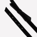 ceinture fine noire