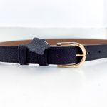 ceinture fine noire