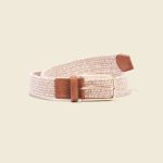 ceinture homme beige