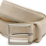 ceinture homme beige