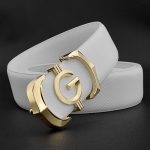 ceinture homme blanche