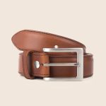 ceinture homme cognac