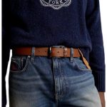 ceinture homme cognac