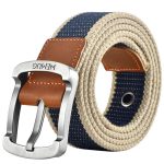 ceinture homme tissu