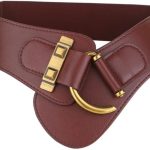 ceinture large femme cuir