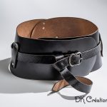 ceinture large femme cuir