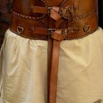 ceinture large femme cuir