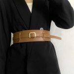 ceinture large femme cuir