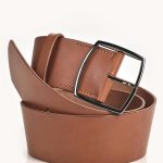 ceinture large femme cuir