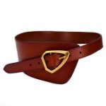 ceinture large femme cuir