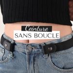 ceinture sans boucle kiabi