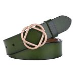 ceinture verte femme